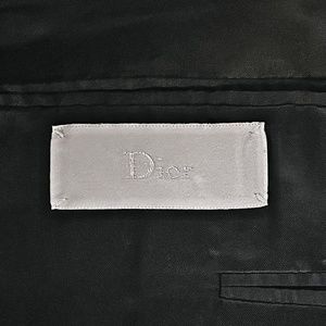 Dior Vintage 2005 Virgin Wool Blazer — Charcoal Grey